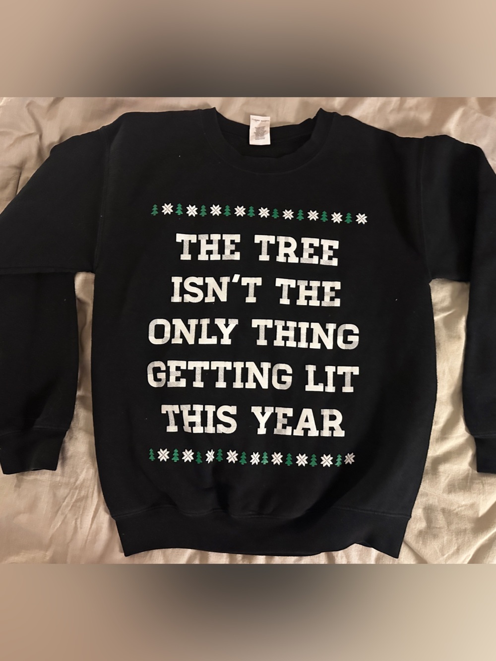 Funny Black Holiday Crewneck